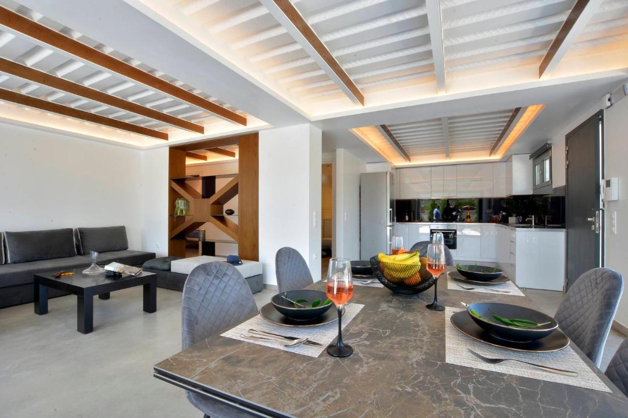 Villa Flamingo - 4 Bedrooms - Private Pool - Next To Renowned Issos Beach & Lake Korission Λίνια Εξωτερικό φωτογραφία