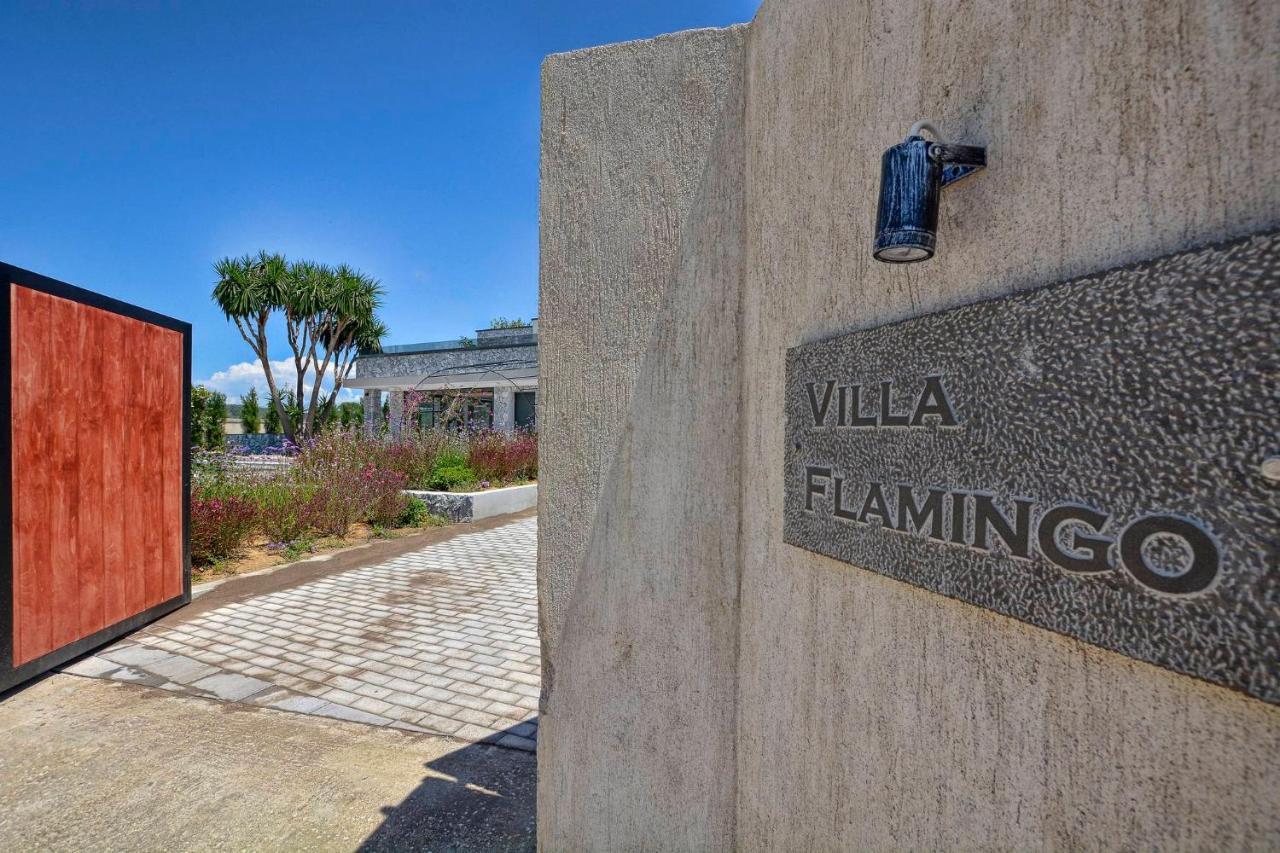 Villa Flamingo - 4 Bedrooms - Private Pool - Next To Renowned Issos Beach & Lake Korission Λίνια Εξωτερικό φωτογραφία